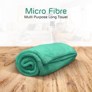 Micro Fibre Multi Purpose Long Towel Light Green By Stories 