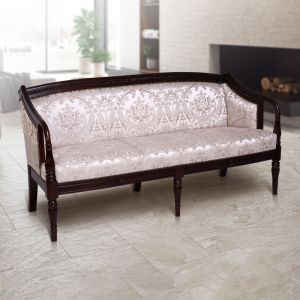 Sheraton 3 Seater Wooden Sofa By Stories