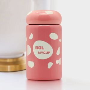 Mushroom Water Bottle Pink By Stories 