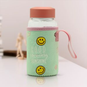 Forest Water Bottle Glass 300Ml By Stories  