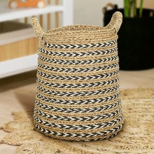 Seagrass Round Basket Small 34hx23w By Stories