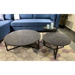 Korfez Marble Top Coffee Table Set of 3 By Stories