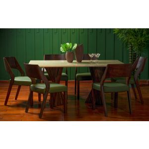 Lila 6 Seater Marble Dining Table By Stories