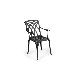 Black Casting Iron Chair By Stories