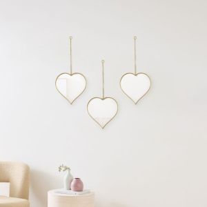 Floating Heart  Wall Mirror Set By Stories