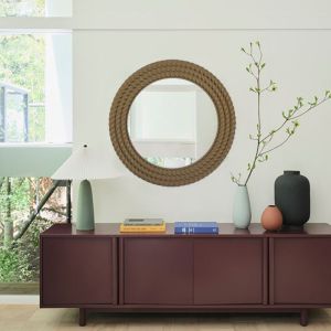 Round Rope Design Wall Mirror By Stories
