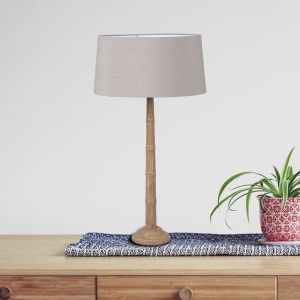 Sensey Lamp With Bayur Wood Finish By Stories