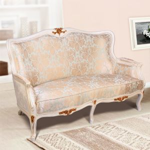 White Louis 2 Seater Sofa By Stories