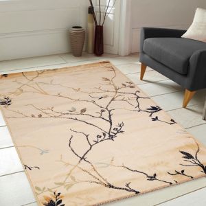 Designer Carpet in Beige Color by Stories