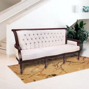 Hongkong 3 Seater Wooden Antique Sofa By Stories