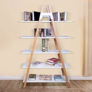 Casanova Book Case With Beech Wood Finish By Stories