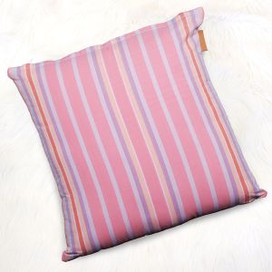Cushion Cover Pink and Blue Stripes 40 X 40cm by Stories