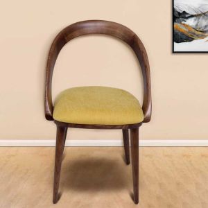 Wooden Fabric Dining Chair
