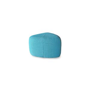 Triangle Teal Blue Ottoman By Stories