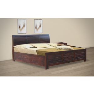 King Size Solid Wood Designer Bed 180*200 Cm By Stories