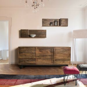Buffet Table 2 Door with 3 Drawer By Stories