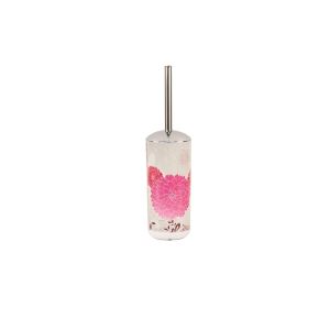 White and Pink Toilet Brush By Stories