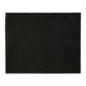 Black Natural Coir  Door Mat By Stories