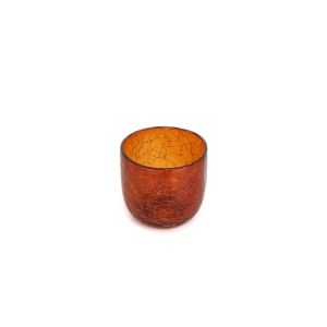 Glass Votive Brown Color By Stories