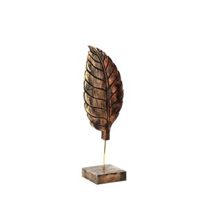 Wooden Leaf Table Decoration R By Stories