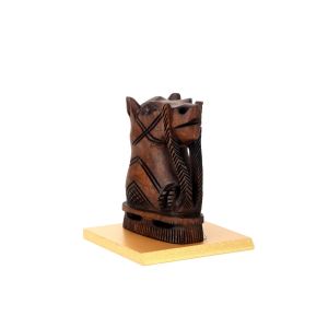 Wooden Camel Cone Burner With Base By Stories