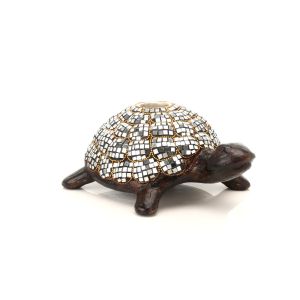 Pape Machie Turtle with Glass Work By Stories