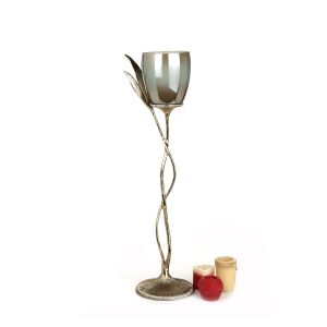  Floor Hurricane Candle Holder Large By Stories