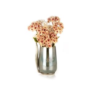 Glass Hurricane Large Flower Vase By Stories