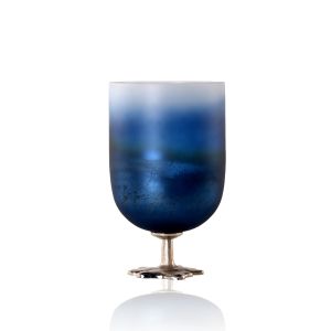 Blue Hue Vase Nickle 33.5x20 CM By Stories