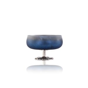 Blue Hue Round Bowl Nickle 15.5x20 CM By Stories