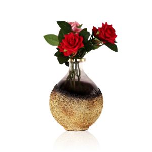 Dull Gold Flower Vase 30x19 CM By Stories