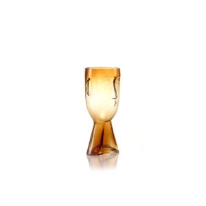 Glass Vase Brown 30 CM By Stories