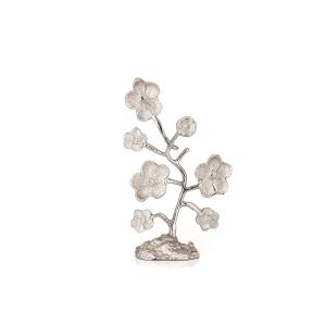 Flower Aluminium Decorative Nickel Finish By Stories