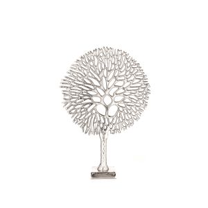 Aluminium Decorative Tree Nickel Finish By Stories