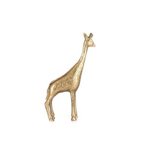 Giraffe Aluminium Decorative Antique Brass Finish By Stories