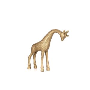 Aluminium Giraffe Decorative Antique Brass Finish By Stories