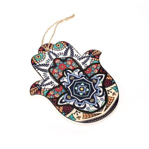 Hamsa Hand Shaped Coaster Set By Stories