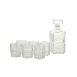  Decanter WIth Stopper Set of 7 By Stories