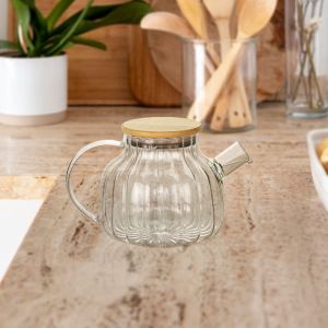 Borosilicate Glass Jug With Lid By Stories