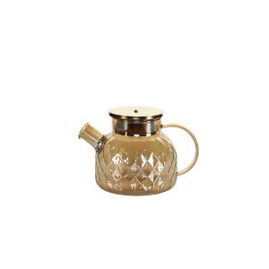 Amber Colour Glass Jug 1 Ltr By Stories
