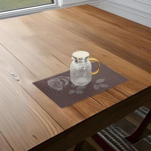 Printed Brown Place Mat By Stories