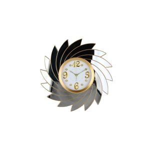 Stylish Decorative Silver Color Wall Clock By Stories