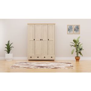 Safari 4 Door Wardrobe By Stories