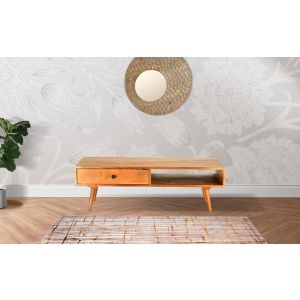 Mid Century Modern Wooden Coffee Table By Stories