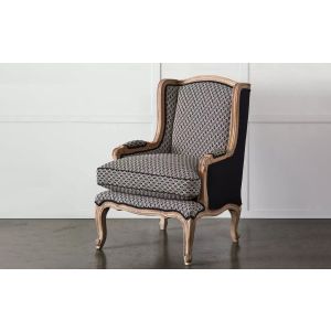 Wooden Upholstered Leisure Chair With Cushion By  Stories
