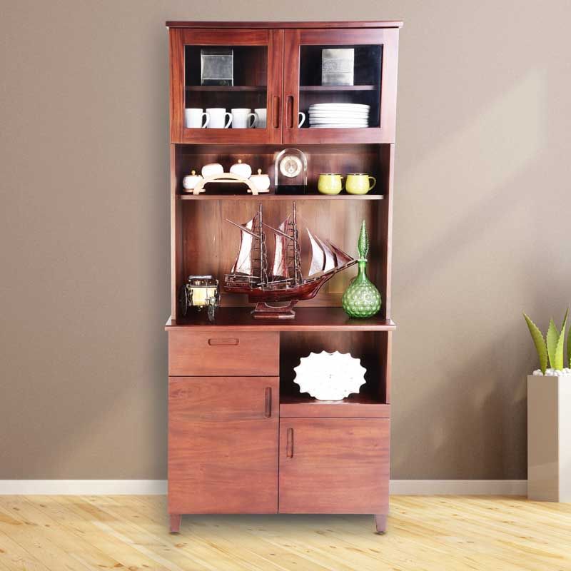 wooden display cabinet