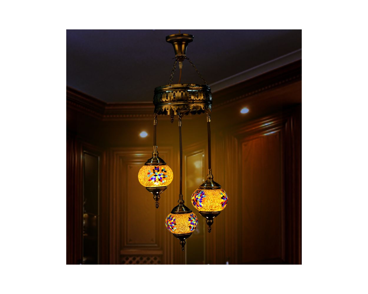 3 Dome Decorative Turkey Lights