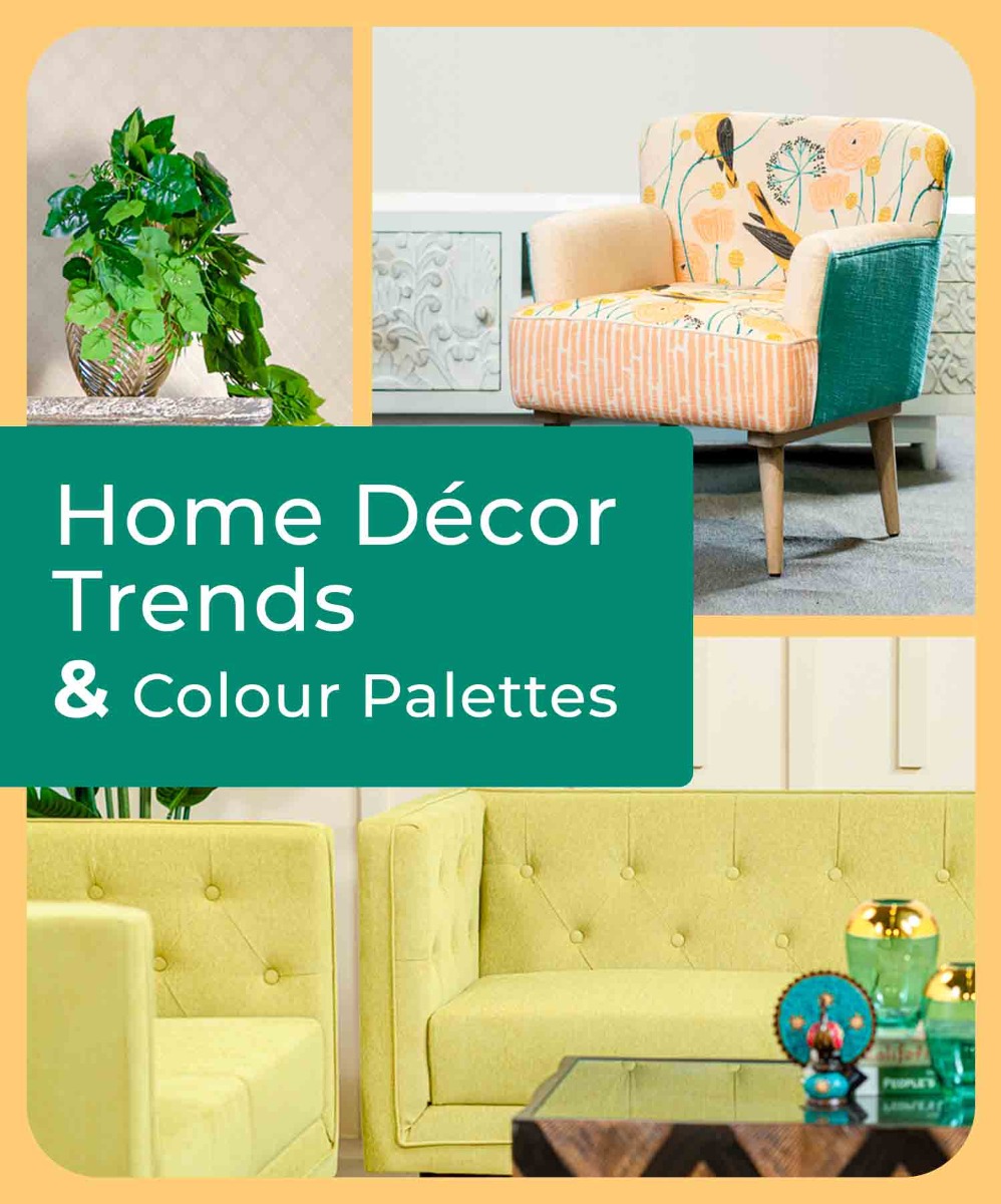 home decor trends and colour palattes