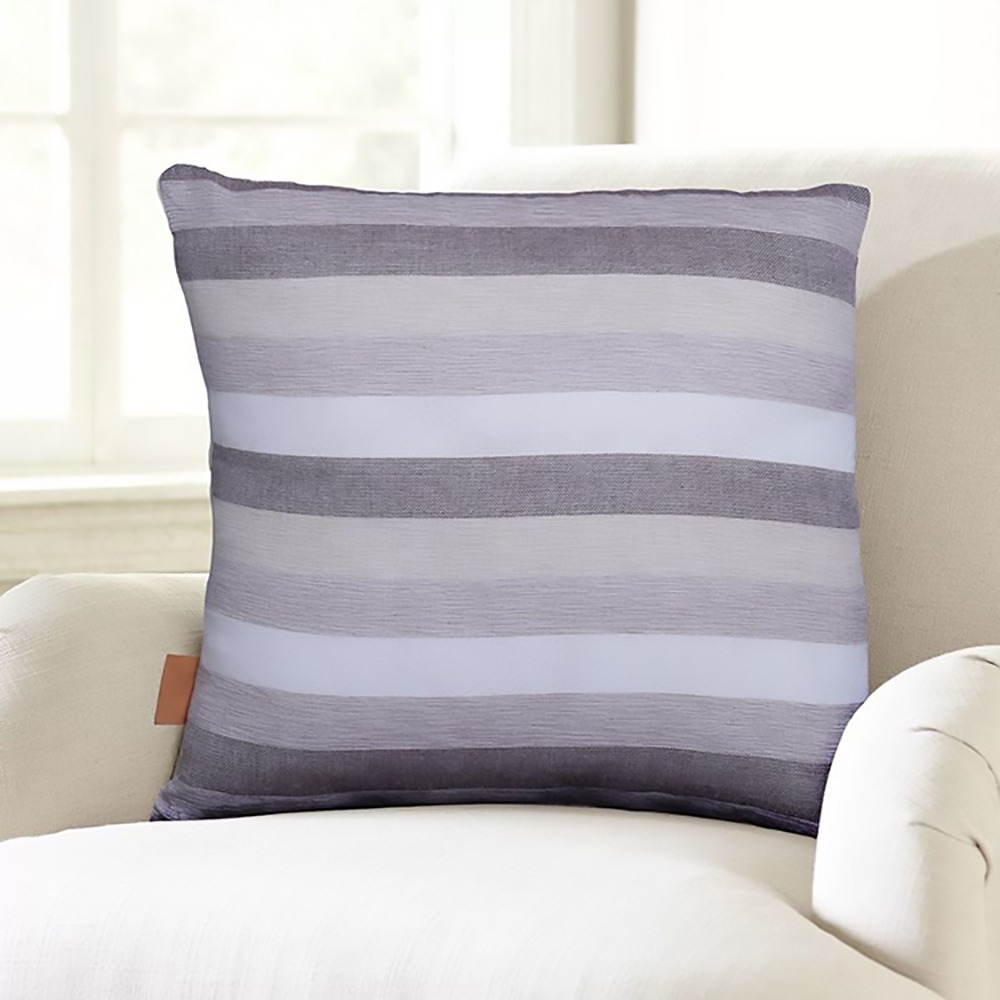 striped cushion cover