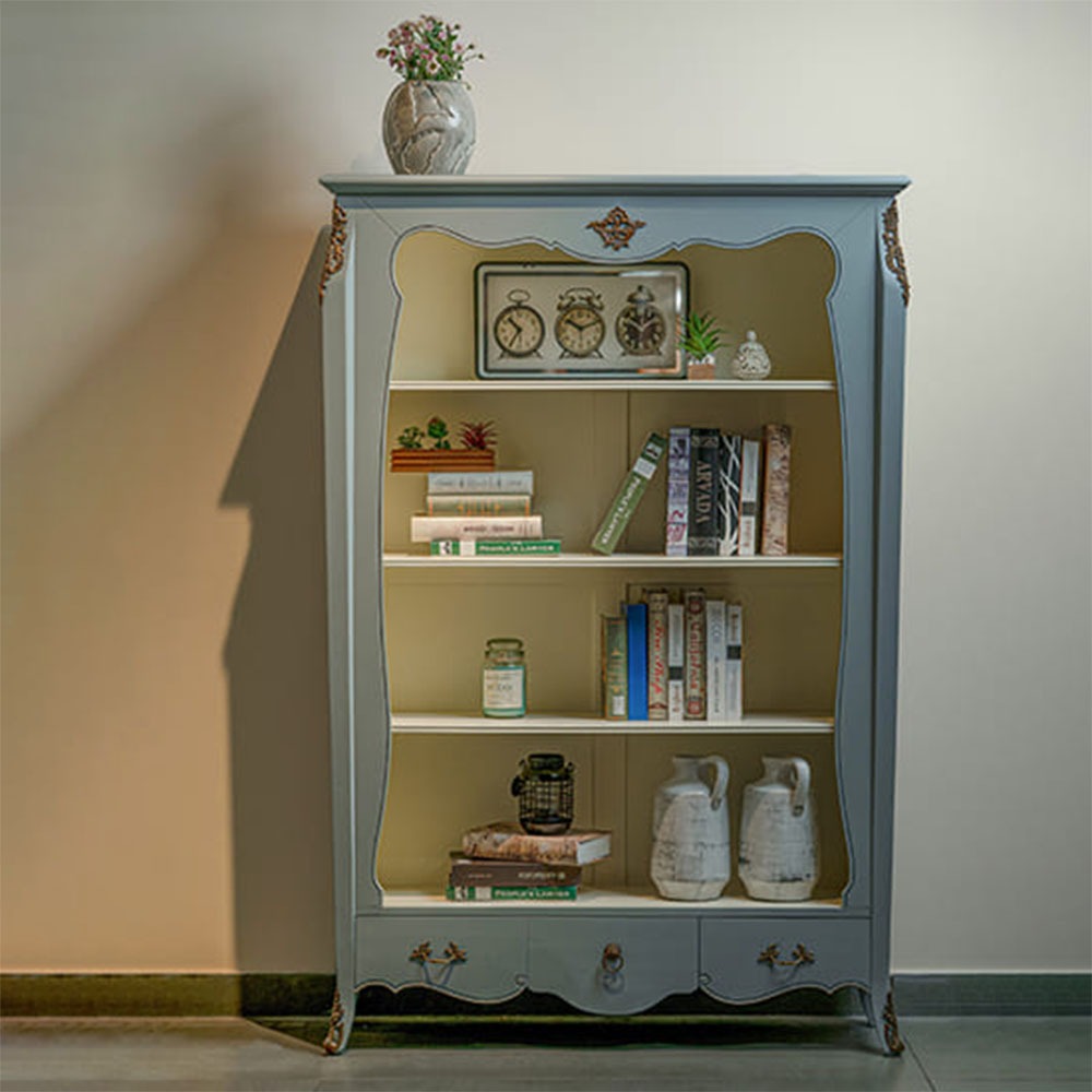 Book Case in Mahogany Wood 